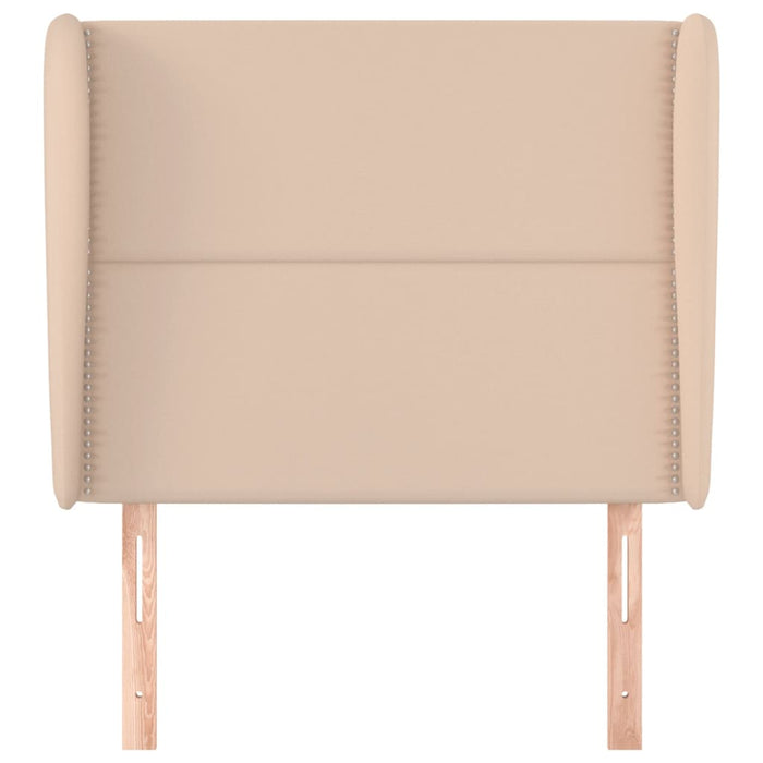 Testiera ad Orecchio Cappuccino 83x23x118/128 cm in Similpelle 3117893