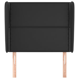 Testiera ad Orecchio Nera 103x23x118/128 cm in Similpelle 3117900