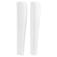 Testiera ad Orecchio Bianca 147x23x118/128 cm in Similpelle 3117907