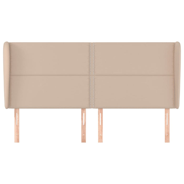 Testiera ad Orecchio Cappuccino 203x23x118/128 cm in Similpelle 3117929