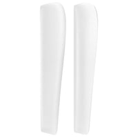 Testiera ad Orecchio Bianca 83x23x118/128 cm in Similpelle 3118029