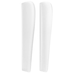 Testiera ad Orecchio Bianca 83x23x118/128 cm in Similpelle 3118029