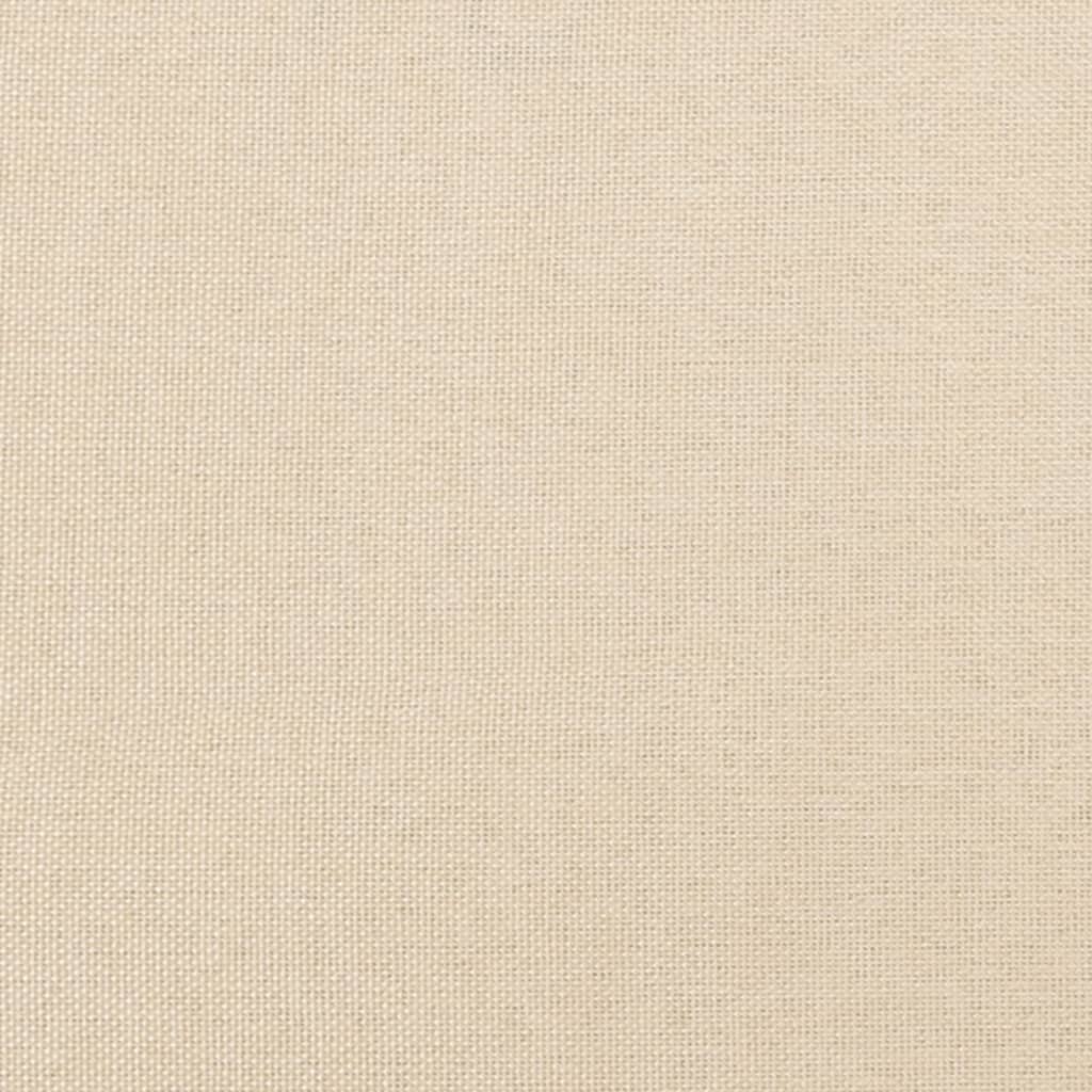 Testiera ad Orecchio Crema 83x23x118/128 cm in Tessuto cod mxl 48559