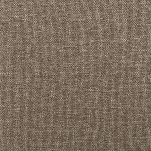 Testiera ad Orecchio-Testata con Orecchie Tortora 183x23x118/128 cm in Tessuto 217709