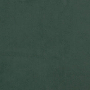 Testiera ad Orecchio Verde Scuro 93x23x118/128 cm in Velluto 3118331