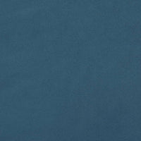 Testiera ad Orecchio-Testata con Orecchie Blu Scuro 93x23x118/128 cm in Velluto 568502