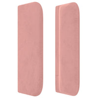 Testiera ad Orecchio Nera 93x16x78/88 cm in Velluto 3118529