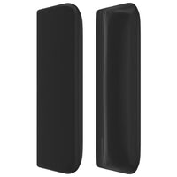 Testiera ad Orecchio Nera 83x16x78/88 cm in Similpelle 3118560