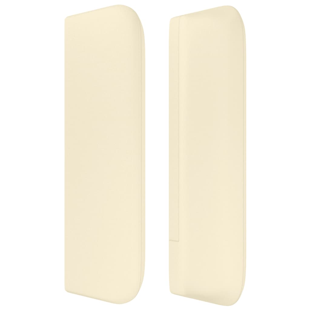 Testiera ad Orecchio Crema 93x16x78/88 cm in Similpelle cod mxl 48113