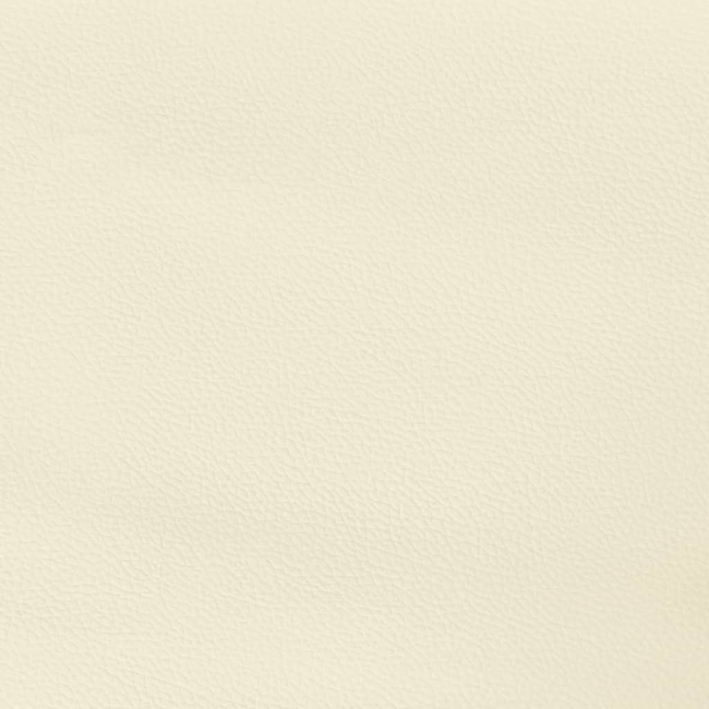 Testiera ad Orecchio-Testata con Orecchie Crema 93x16x78/88 cm in Similpelle 561205