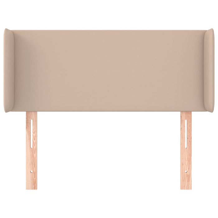 Testiera ad Orecchio-Testata con Orecchie Cappuccino 93x16x78/88 cm in Similpelle 680801