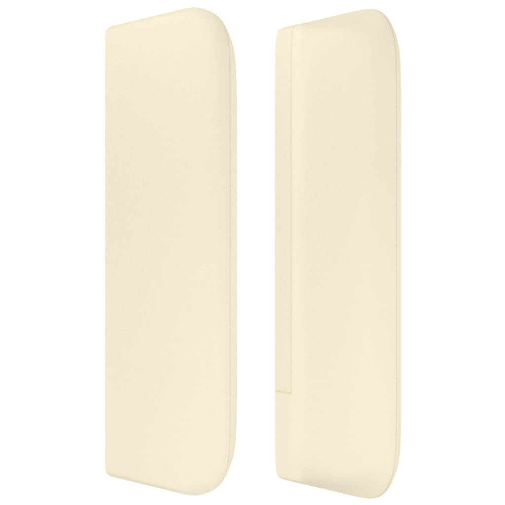 Testiera ad Orecchio Crema 163x16x78/88 cm in Similpelle cod mxl 50335