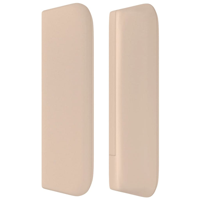 Testiera ad Orecchio Cappuccino 163x16x78/88 cm in Similpelle 3118589