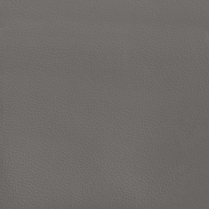 Testiera ad Orecchio Grigio 203x16x78/88 cm in Similpelle