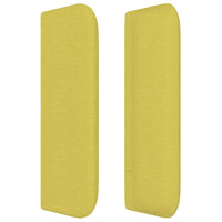 Testiera ad Orecchio Verde 163x16x78/88 cm in Tessuto 3118641