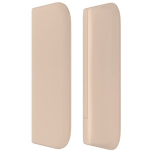 Testiera ad Orecchio Cappuccino 83x16x78/88 cm in Similpelle 3118705