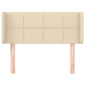 Testiera ad Orecchio Crema 83x16x78/88 cm in Tessuto 3118747