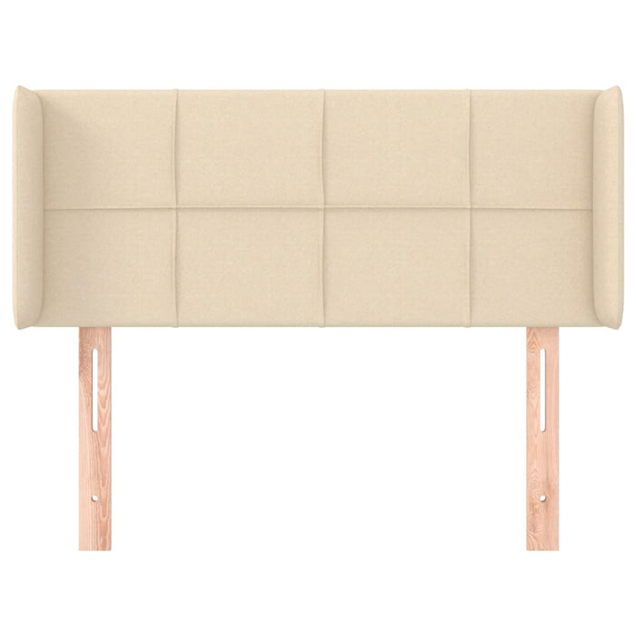 Testiera ad Orecchio Crema 83x16x78/88 cm in Tessuto 3118747