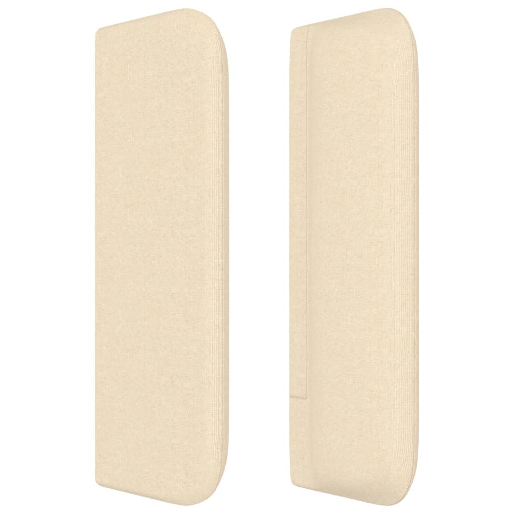 Testiera ad Orecchio Crema 83x16x78/88 cm in Tessuto 3118747