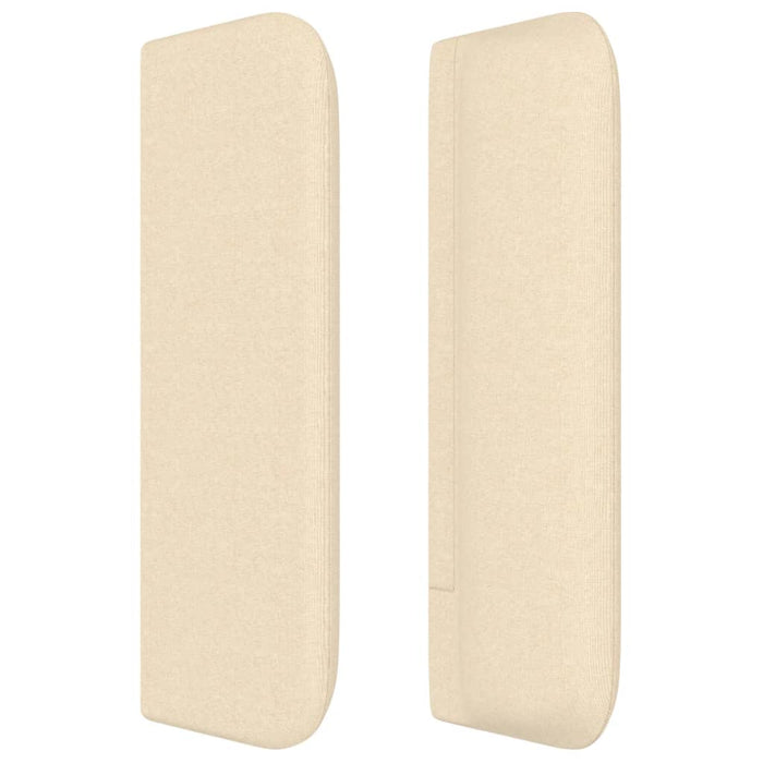 Testiera ad Orecchio Crema 83x16x78/88 cm in Tessuto 3118747