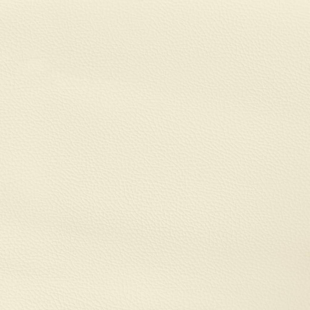 Testiera ad Orecchio Crema 83x16x78/88 cm in Similpelle