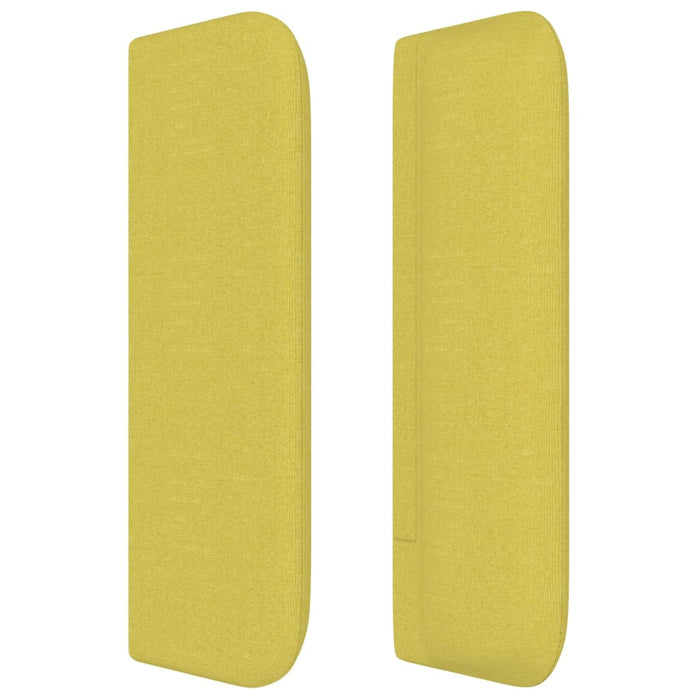 Testiera ad Orecchio Verde 93x16x78/88 cm in Tessuto 3118995