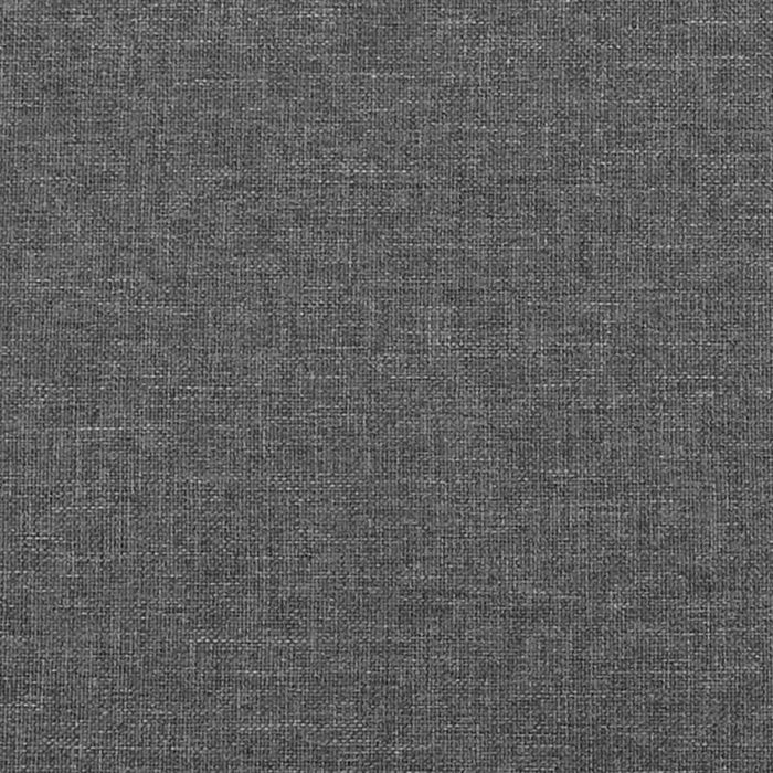 Testiera ad Orecchio Grigio Scuro 103x16x78/88 cm in Tessuto 3118997