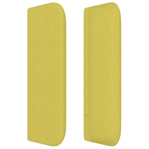 Testiera ad Orecchio Verde 93x16x78/88 cm in Tessuto 3119093