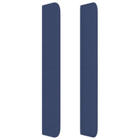 Testiera ad Orecchio Blu 103x16x118/128 cm in Tessuto 3119296