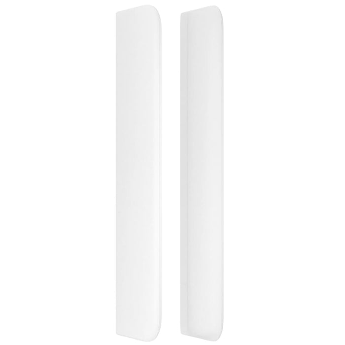 Testiera ad Orecchio Bianco 83x16x118/128 cm in Similpelle 3119373