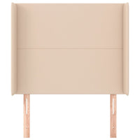 Testiera ad Orecchio Cappuccino 83x16x118/128 cm in Similpelle 3119377