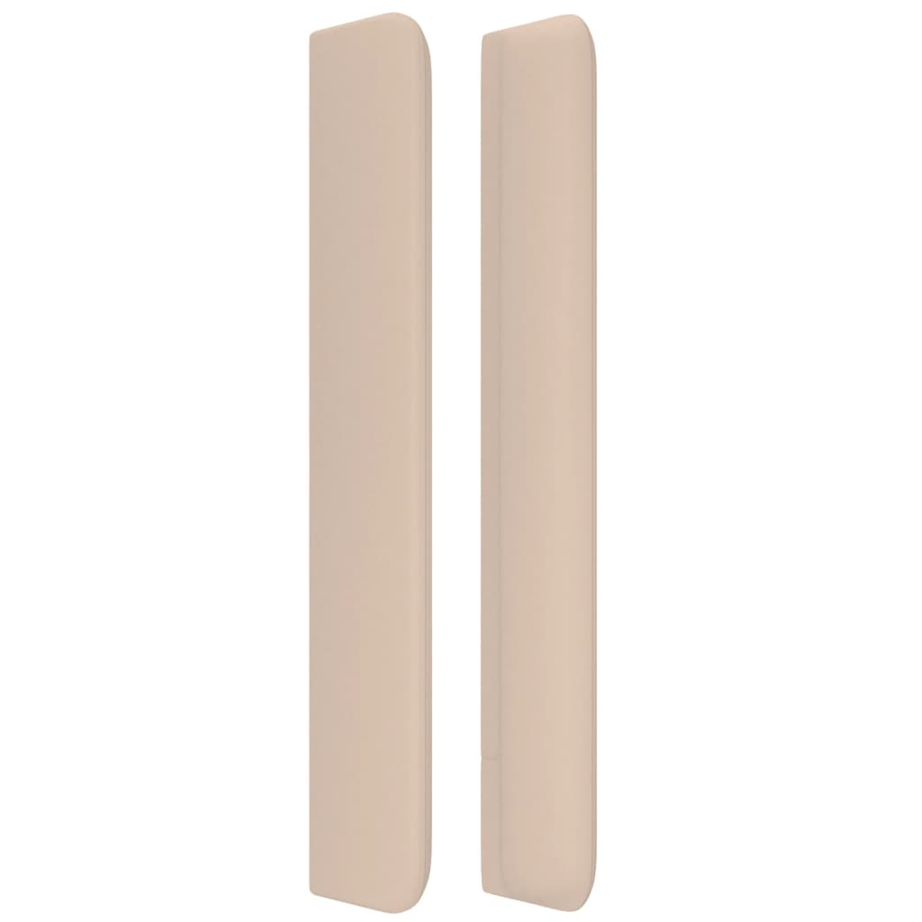 Testiera ad Orecchio Cappuccino 83x16x118/128 cm in Similpelle 3119377