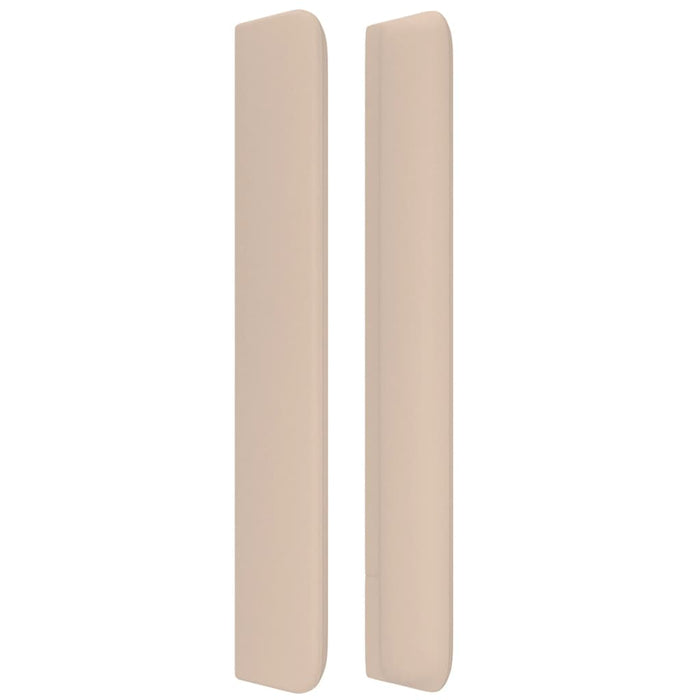 Testiera ad Orecchio Cappuccino 83x16x118/128 cm in Similpelle 3119377