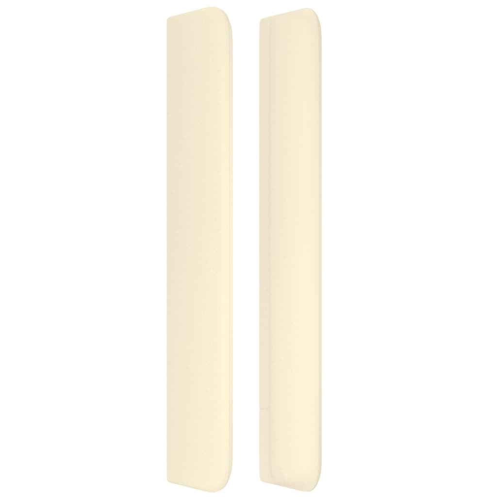 Testiera ad Orecchio Crema 93x16x118/128 cm in Similpelle cod mxl 49645