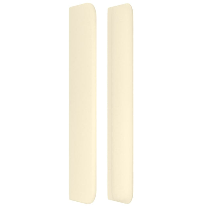 Testiera ad Orecchio Crema 93x16x118/128 cm in Similpelle cod mxl 49645