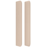 Testiera ad Orecchio Cappuccino 203x16x118/128 cm in Similpelle 3119413