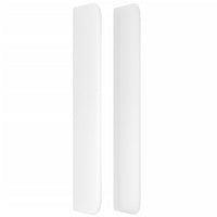 Testiera ad Orecchio Bianco 83x16x118/128 cm in Similpelle 3119653