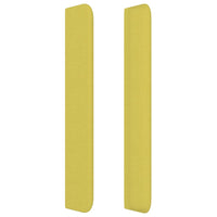 Testiera ad Orecchio Verde 147x16x118/128 cm in Tessuto