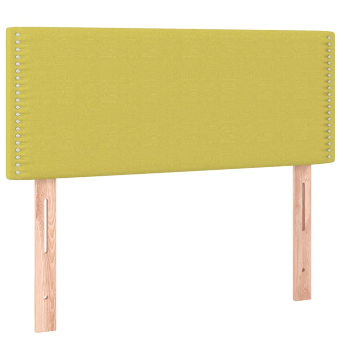 Testiera a LED Verde 80x5x78/88 cm in Tessuto 3121453