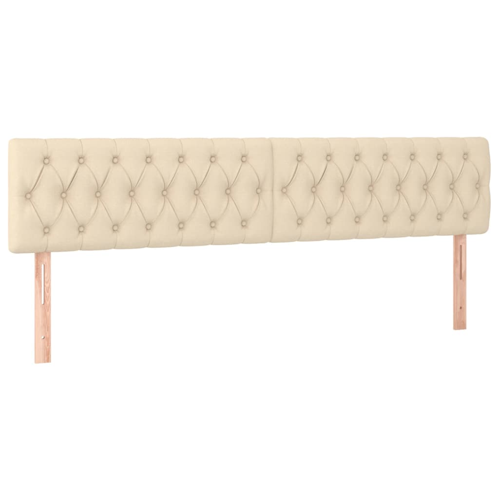 Letto a Molle Materasso e LED bianco 200x200cm in Tessuto 3133986