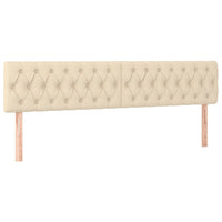 Giroletto a Molle con Materasso Crema 180x200 cm in Tessuto 3126506