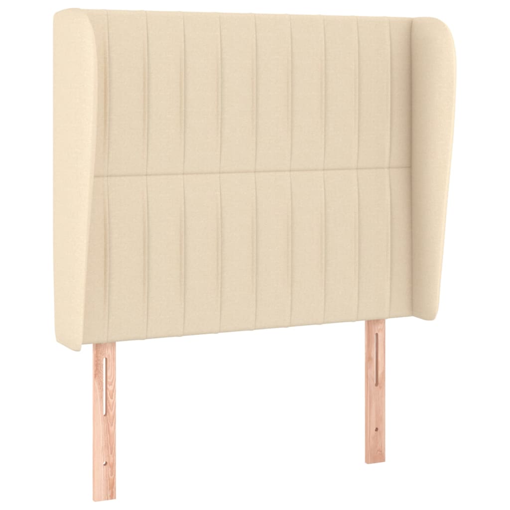 Giroletto a Molle con Materasso Crema 80x200 cm inTessuto 3128082