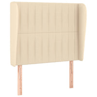 Giroletto a Molle con Materasso Crema 80x200 cm inTessuto 3128082