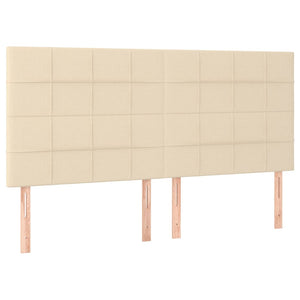 Giroletto senza Materasso Crema 160x200 cm in Tessuto 3125070