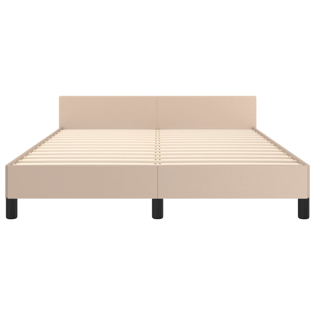 Giroletto con Testiera Cappuccino 140x200 cm in Similpelle cod mxl 57577