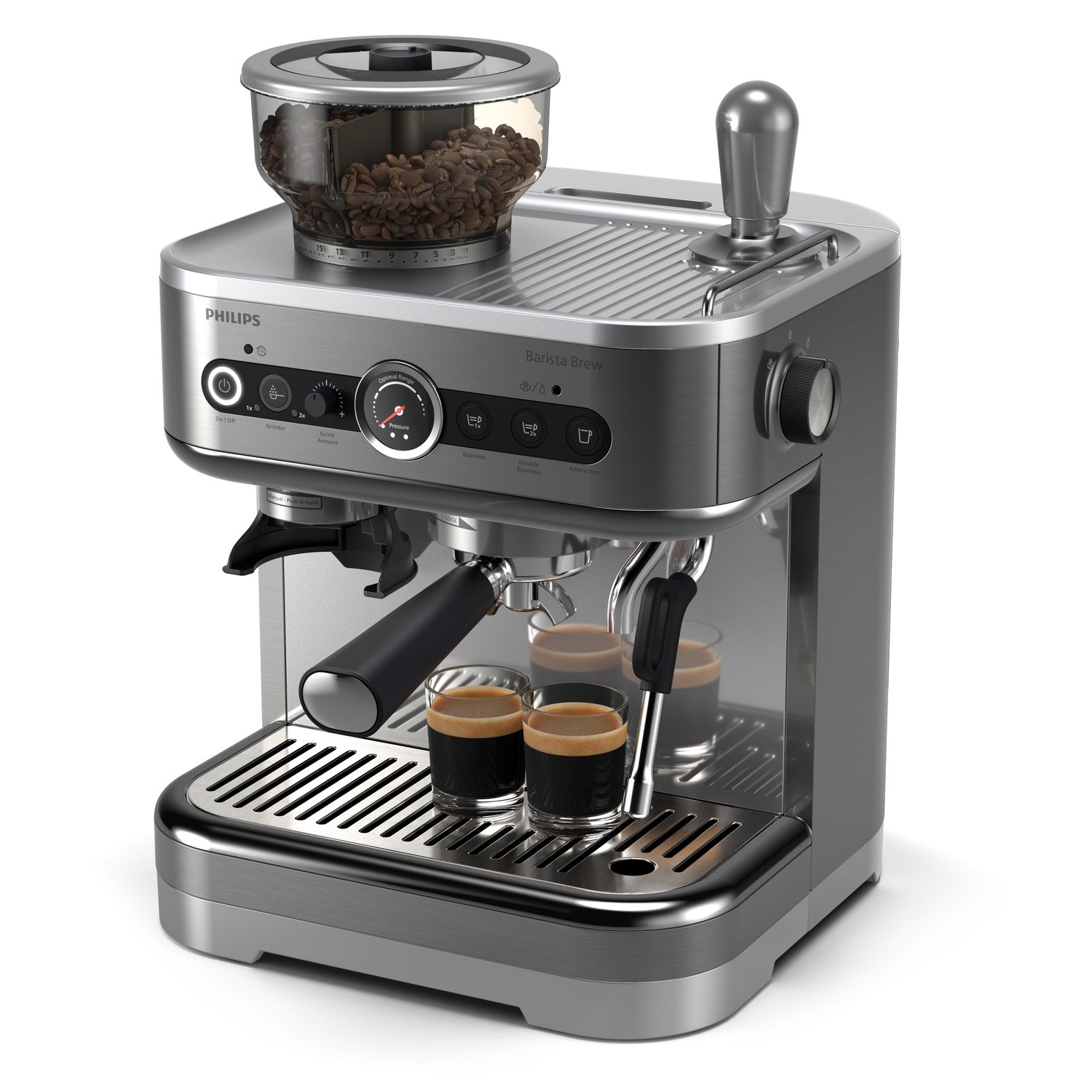 Macchina professionale caffe brew semi automatica barista psa3228/01