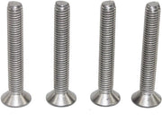 Viti Sottoposte M8 x 80 - Acciaio Inossidabile A2 - 5 Unità - Filettatura Completa - Testa a Viti - Connettivi a Viti - Viti