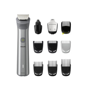 Philips multigroom series 5000 rasoio rifinitore all-in-one 10 in 1 per viso, testa e corpo mg5920/15