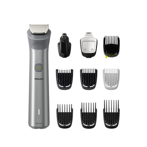 Philips multigroom series 5000 rasoio rifinitore all-in-one 10 in 1 per viso, testa e corpo mg5920/15