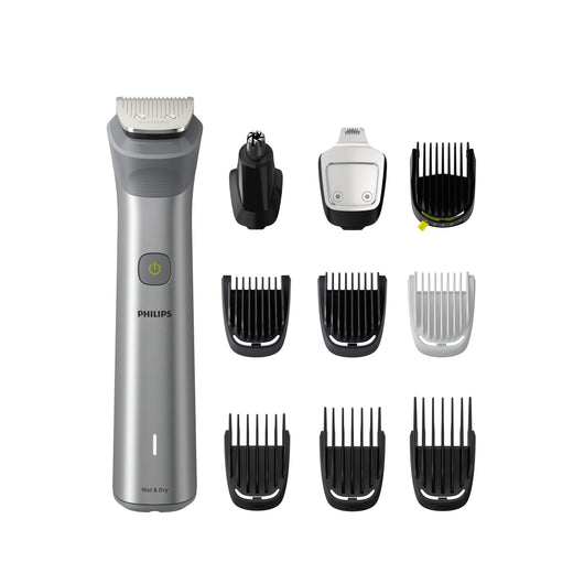 Philips multigroom series 5000 rasoio rifinitore all-in-one 10 in 1 per viso, testa e corpo mg5920/15